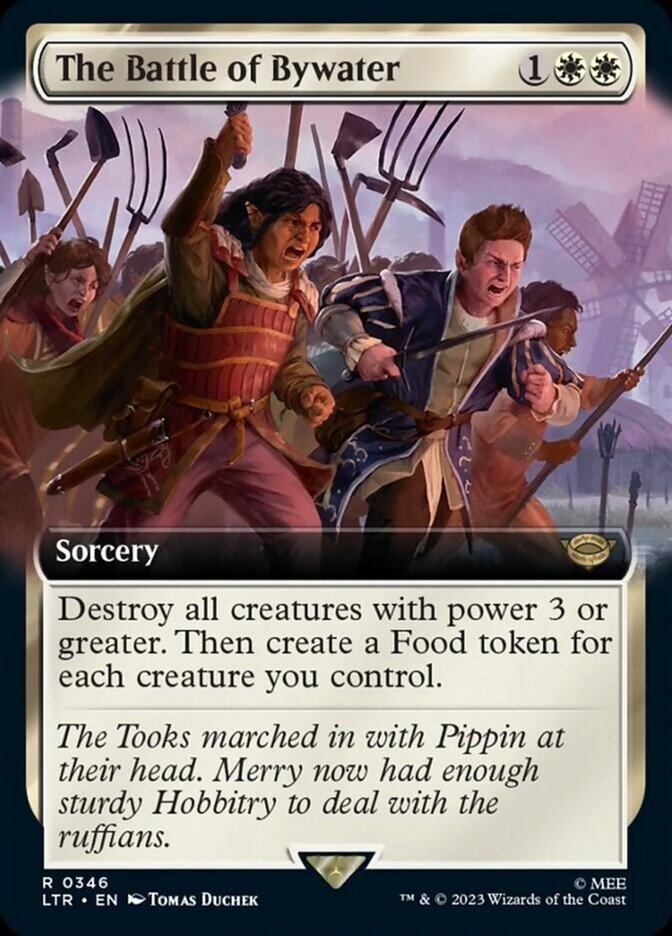 The Battle of Bywater (Extended Art) [The Lord of the Rings: Tales of Middle-Earth] | Tabernacle Games