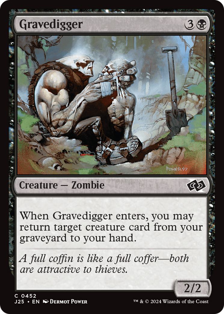 Gravedigger [Foundations Jumpstart] | Tabernacle Games