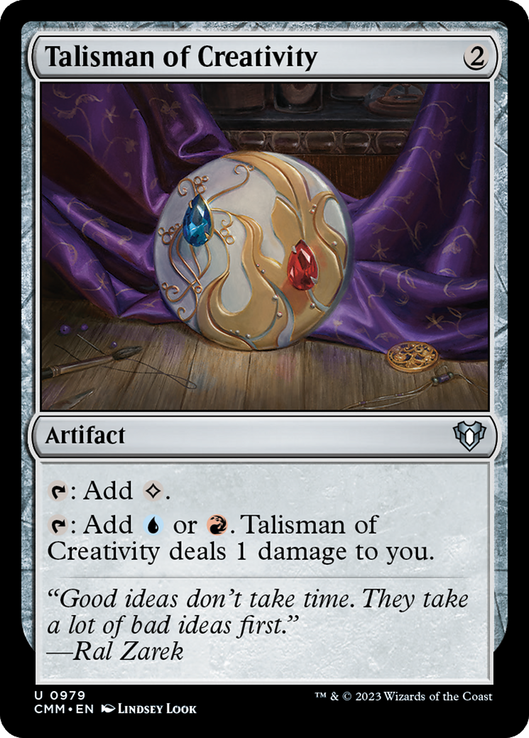 Talisman of Creativity [Commander Masters] | Tabernacle Games
