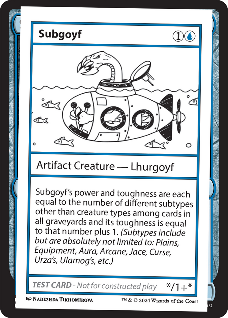 Subgoyf [Mystery Booster 2 Playtest Cards] | Tabernacle Games