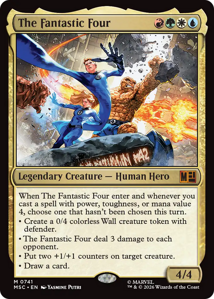 The Fantastic Four [Marvel Super Heroes Commander] | Tabernacle Games