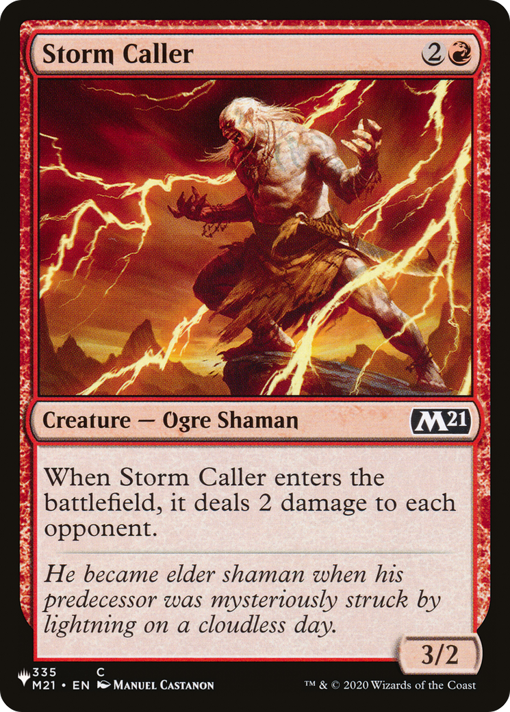 Storm Caller [The List Reprints] | Tabernacle Games