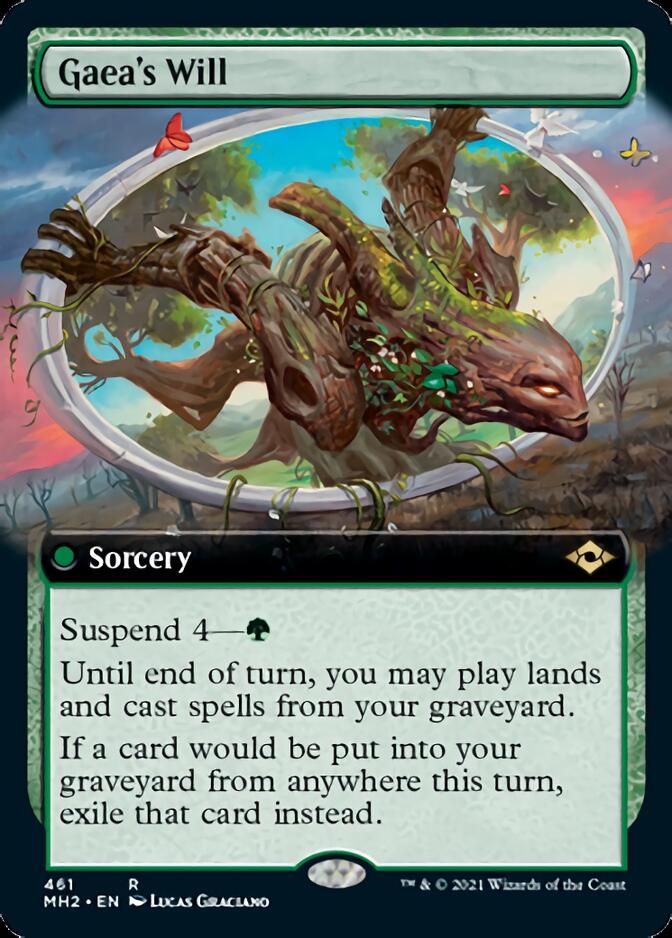 Gaea's Will (Extended Art) [Modern Horizons 2] | Tabernacle Games