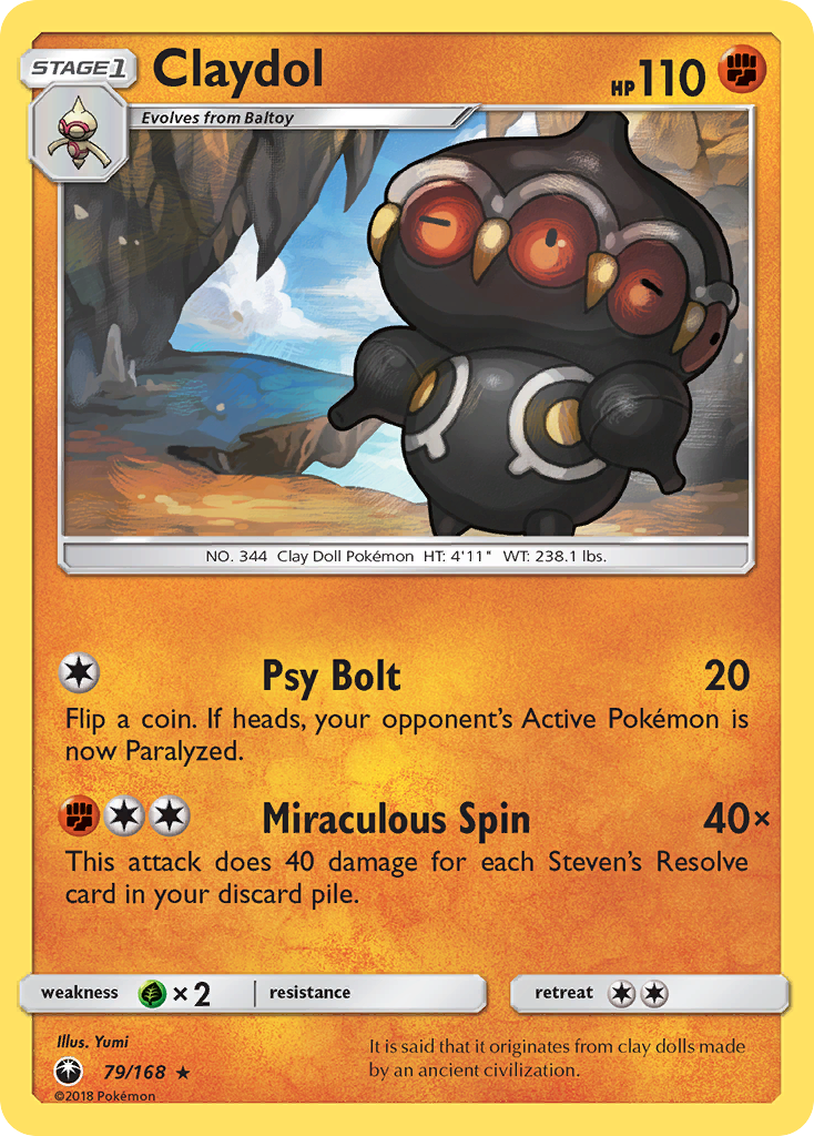 Claydol (79/168) [Sun & Moon: Celestial Storm] | Tabernacle Games
