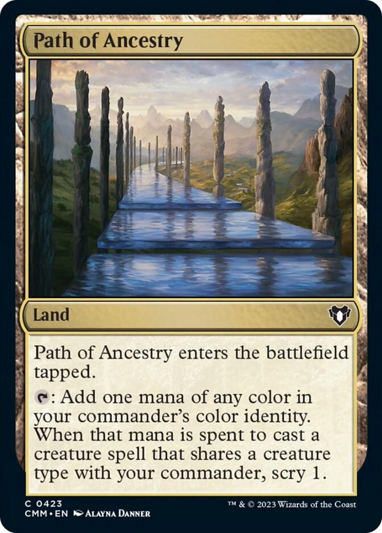 Path of Ancestry [Commander Masters] | Tabernacle Games