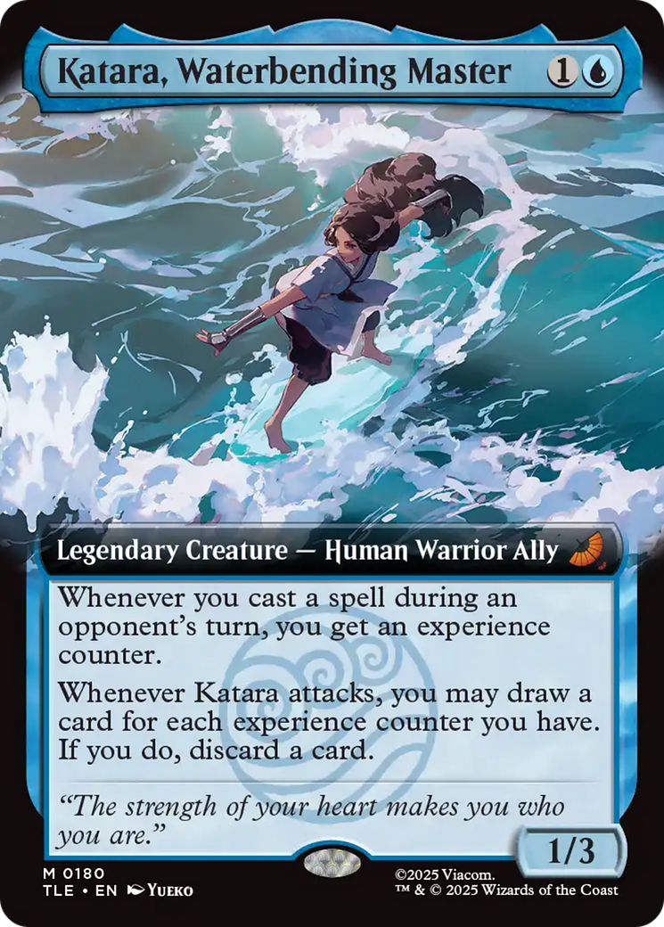 Katara, Waterbending Master (Extended Art) [Avatar: The Last Airbender: Eternal-Legal] | Tabernacle Games