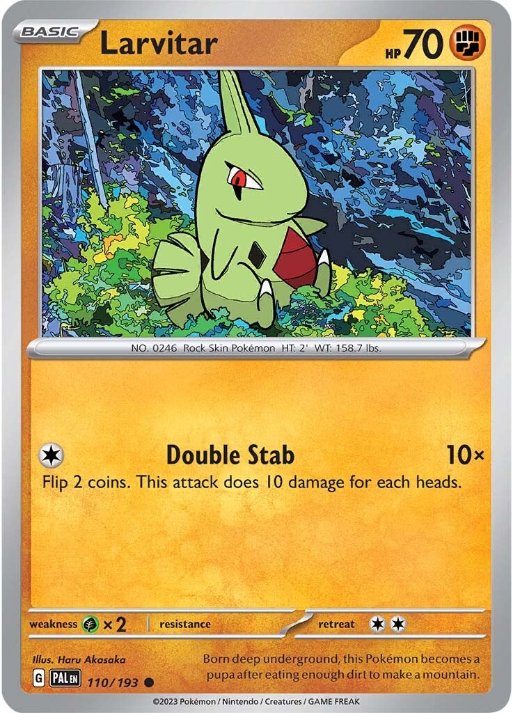 Larvitar (110/193) [Scarlet & Violet: Paldea Evolved] | Tabernacle Games