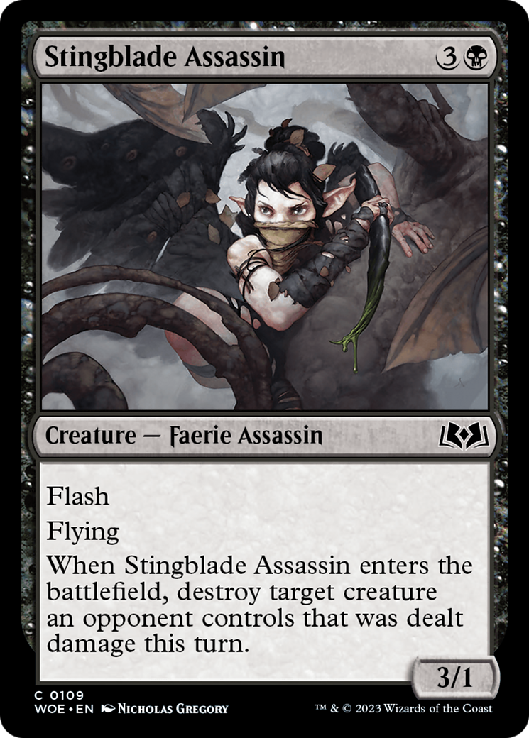 Stingblade Assassin [Wilds of Eldraine] | Tabernacle Games