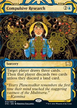 Compulsive Research (Foil Etched) [Strixhaven: Mystical Archive] | Tabernacle Games