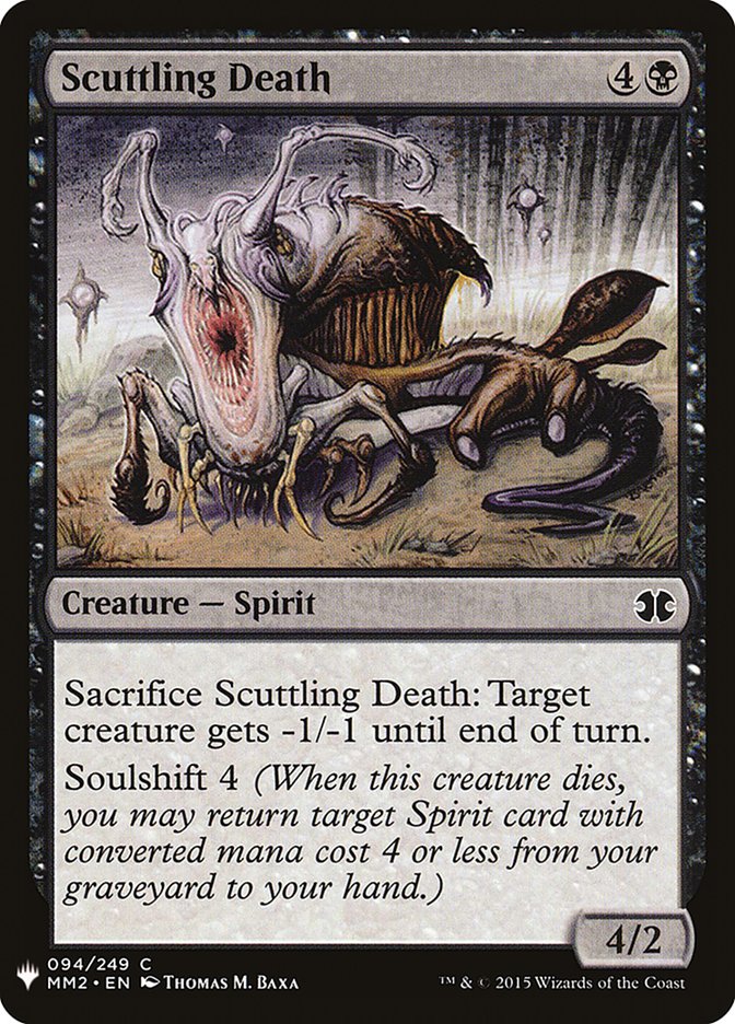 Scuttling Death [Mystery Booster] | Tabernacle Games