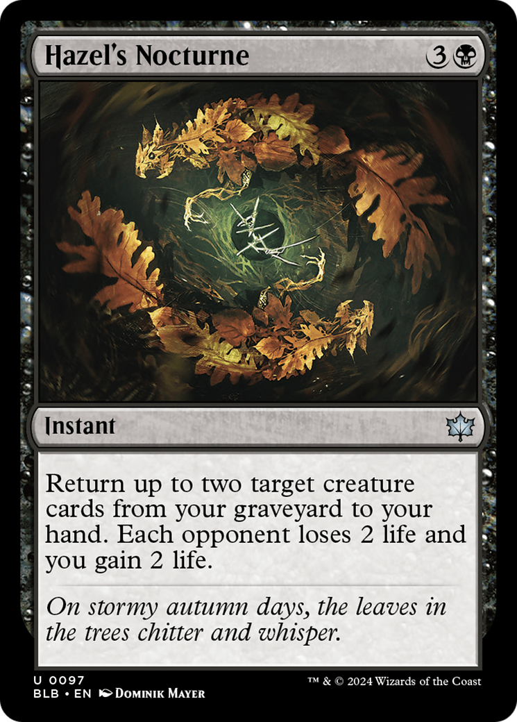 Hazel's Nocturne [Bloomburrow] | Tabernacle Games