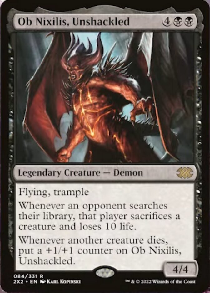 Ob Nixilis, Unshackled [Double Masters 2022] | Tabernacle Games