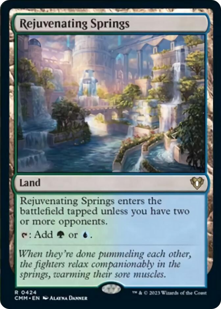 Rejuvenating Springs [Commander Masters] | Tabernacle Games