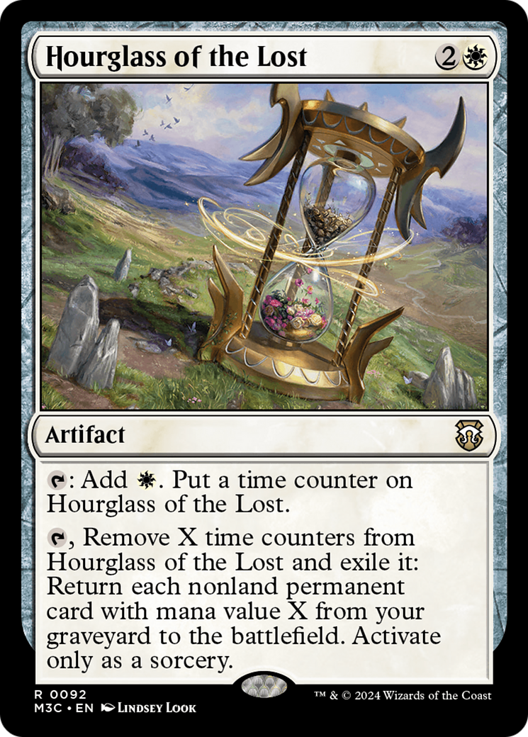 Hourglass of the Lost (Ripple Foil) [Modern Horizons 3 Commander] | Tabernacle Games