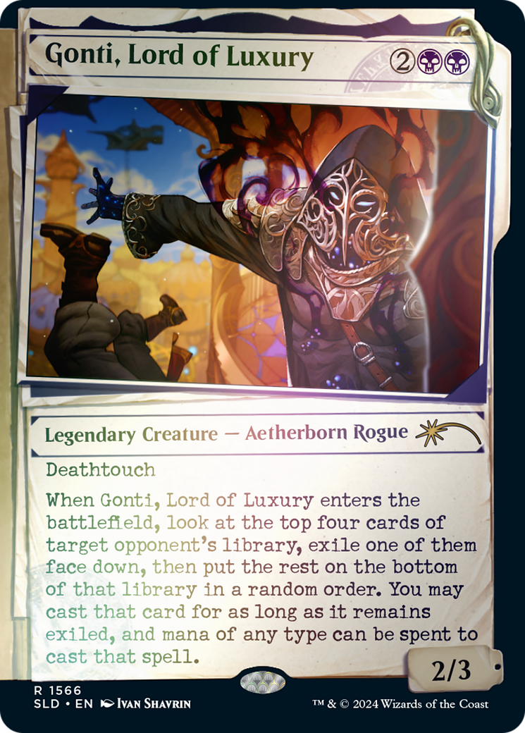 Gonti, Night Minister (Promo Pack) [Aetherdrift Promos] | Tabernacle Games