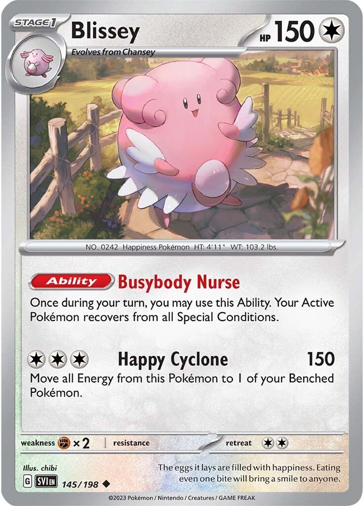 Blissey (145/198) [Scarlet & Violet: Base Set] | Tabernacle Games