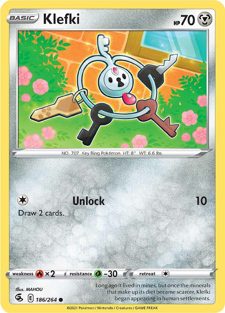 Klefki (186/264) [Sword & Shield: Fusion Strike] | Tabernacle Games