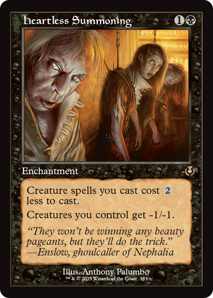 Heartless Summoning (Retro Frame) [Innistrad Remastered] | Tabernacle Games