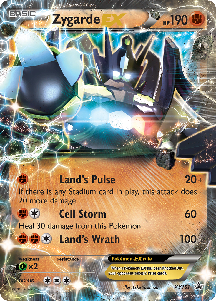 Zygarde EX (XY151) [XY: Black Star Promos] | Tabernacle Games