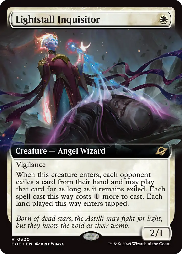 Lightstall Inquisitor (Extended Art) [Edge of Eternities] | Tabernacle Games