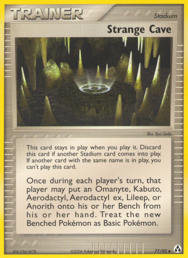 Strange Cave (77/92) [EX: Legend Maker] | Tabernacle Games
