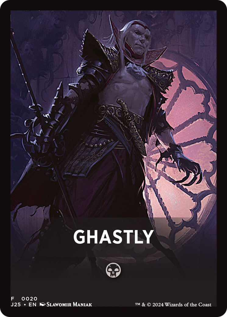 Ghastly Theme Card [Foundations Jumpstart Front Cards] | Tabernacle Games