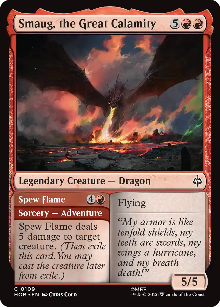 Smaug, the Great Calamity [The Hobbit] | Tabernacle Games