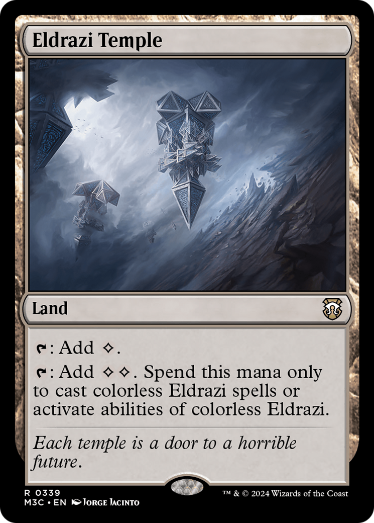 Eldrazi Temple (Ripple Foil) [Modern Horizons 3 Commander] | Tabernacle Games