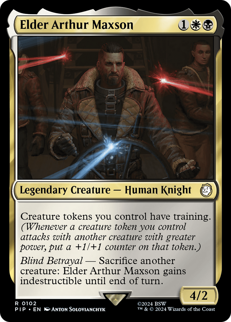 Elder Arthur Maxson [Fallout] | Tabernacle Games