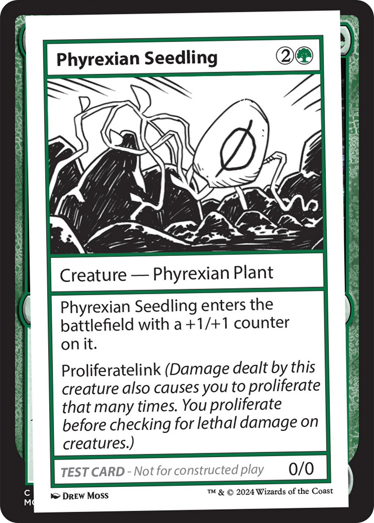 Phyrexian Seedling [Mystery Booster 2 Playtest Cards] | Tabernacle Games