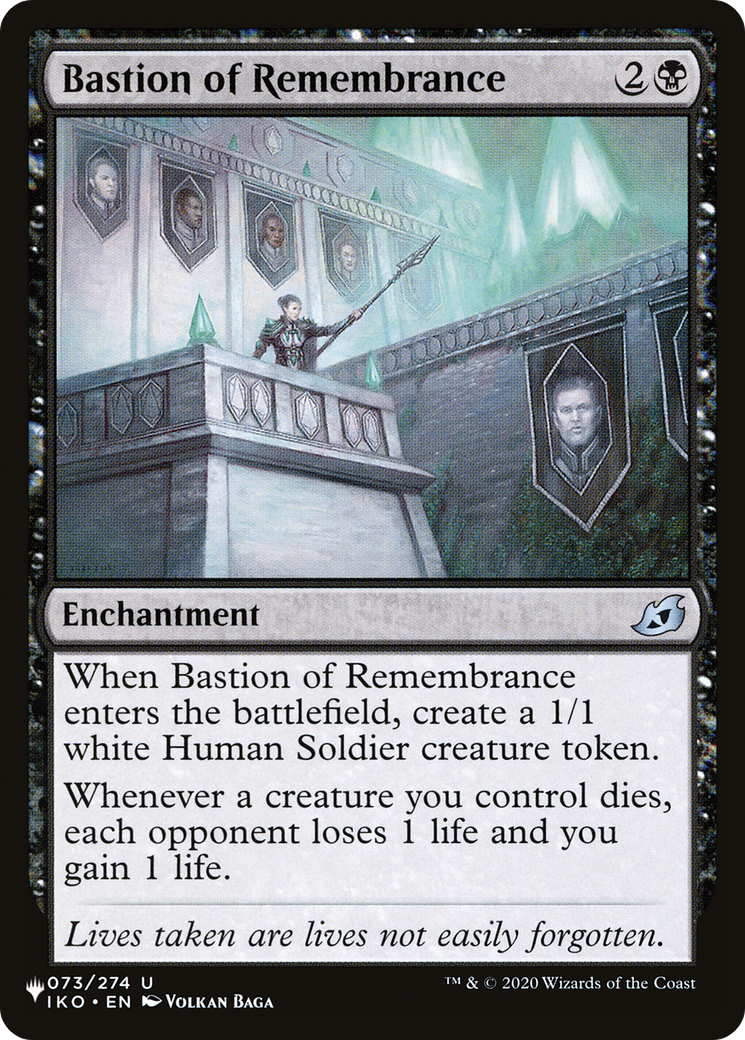 Bastion of Remembrance [The List] | Tabernacle Games