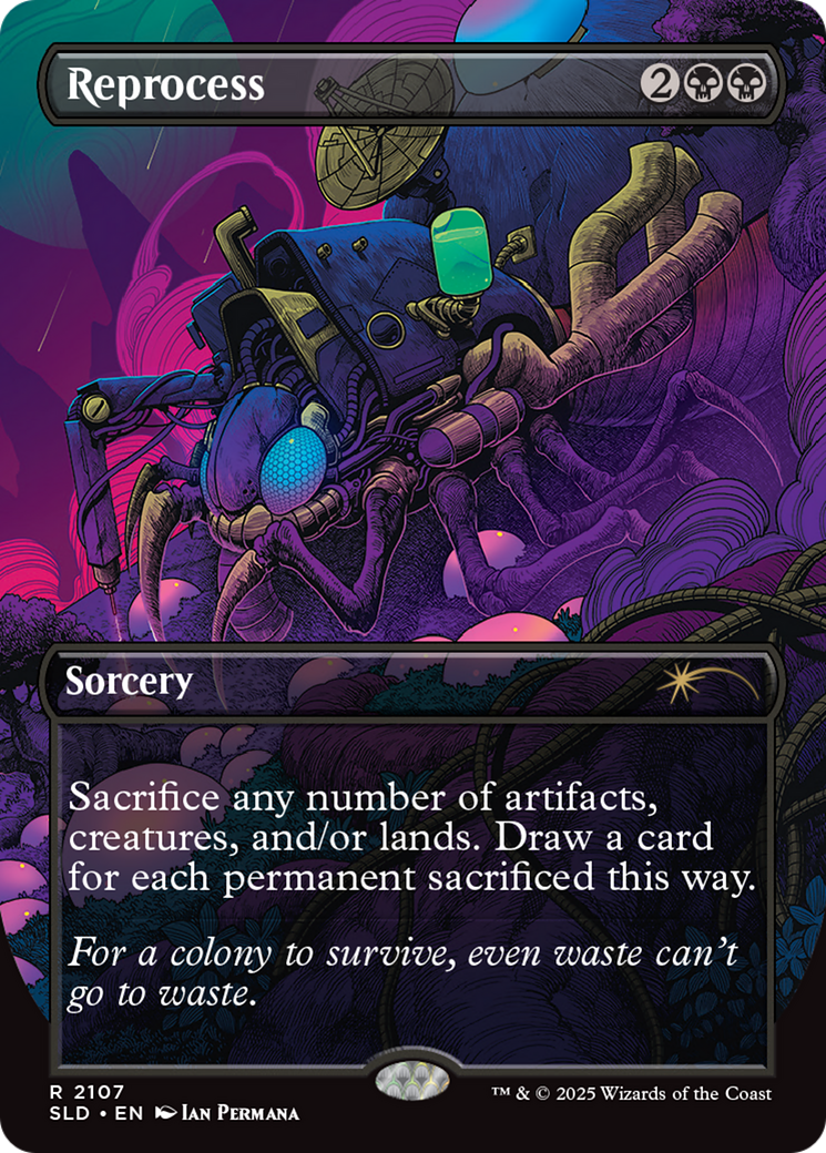 Reprocess (Galaxy Foil) [Secret Lair Drop Series] | Tabernacle Games