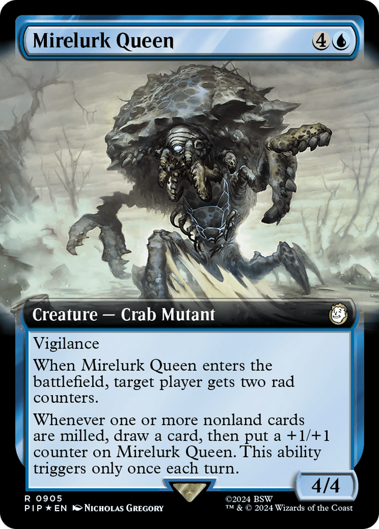 Mirelurk Queen (Extended Art) (Surge Foil) [Fallout] | Tabernacle Games