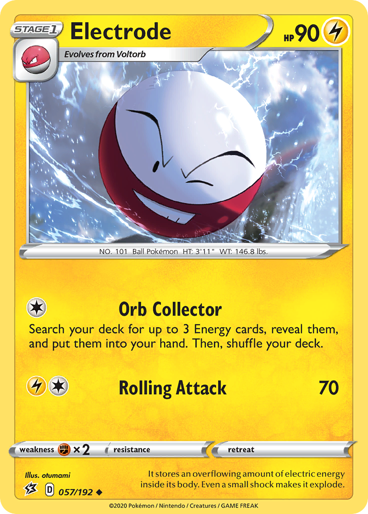 Electrode (057/192) [Sword & Shield: Rebel Clash] | Tabernacle Games