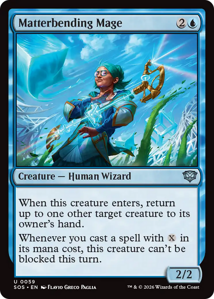 Matterbending Mage [Secrets of Strixhaven] | Tabernacle Games