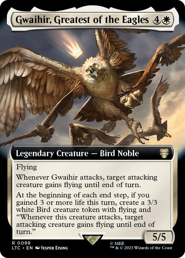 Gwaihir, Greatest of the Eagles (Extended Art) [The Lord of the Rings: Tales of Middle-Earth Commander] | Tabernacle Games