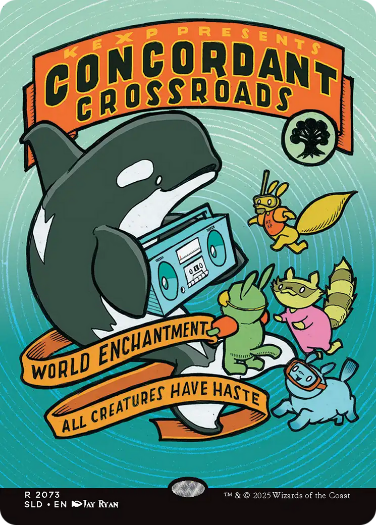 Concordant Crossroads (2073) (Rainbow Foil) [Secret Lair Drop Series] | Tabernacle Games