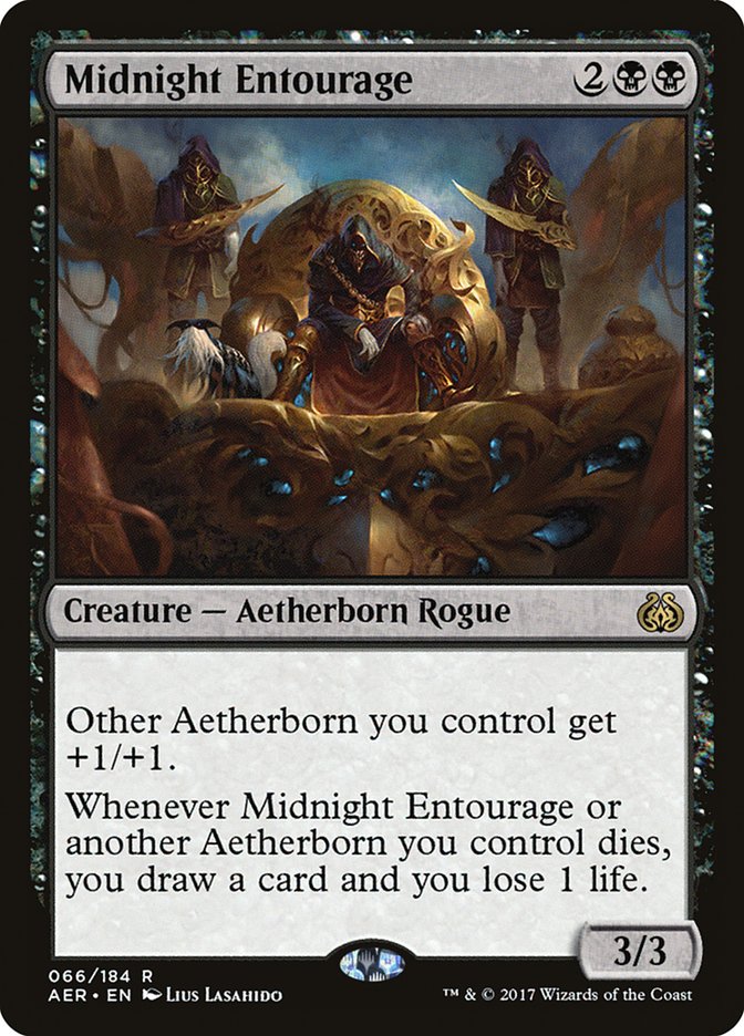 Midnight Entourage [Aether Revolt] | Tabernacle Games