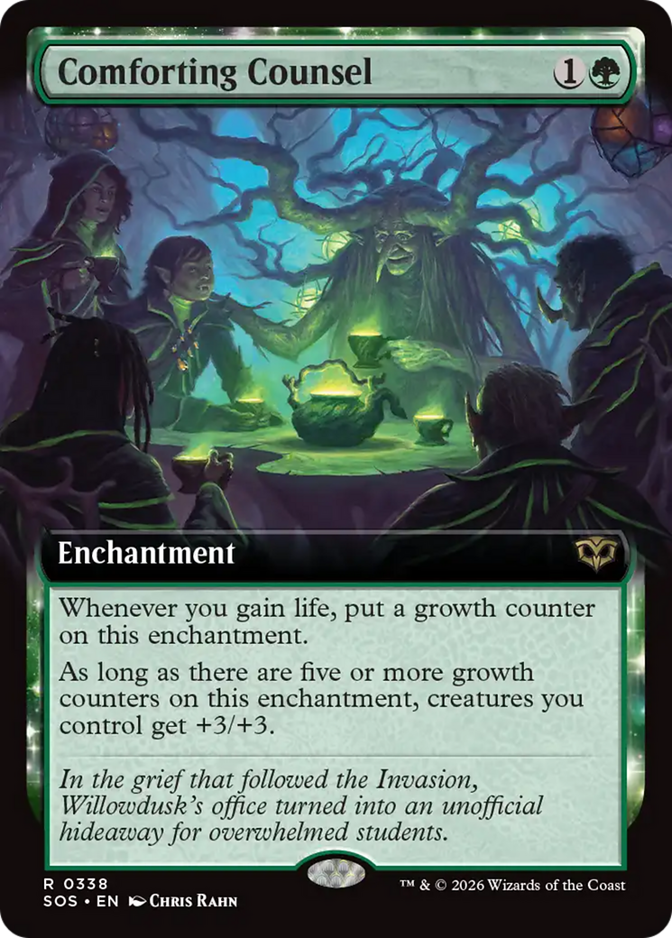 Comforting Counsel (Extended Art) [Secrets of Strixhaven] | Tabernacle Games