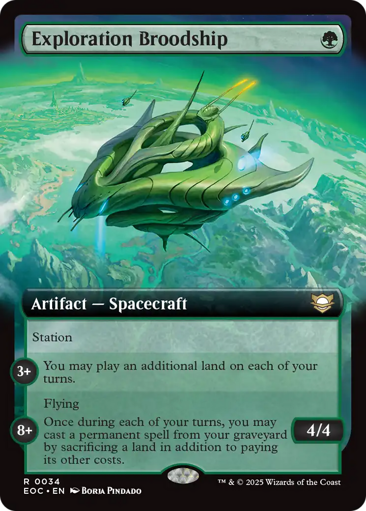 Exploration Broodship (Extended Art) [Edge of Eternities Commander] | Tabernacle Games
