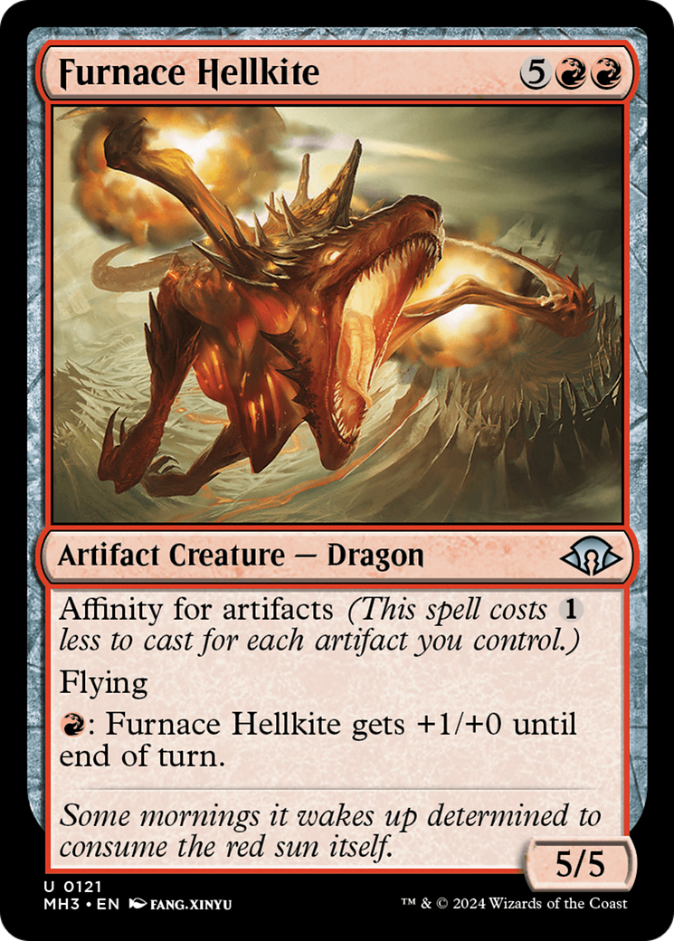 Furnace Hellkite [Modern Horizons 3] | Tabernacle Games