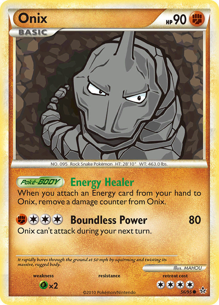 Onix (56/95) [HeartGold & SoulSilver: Unleashed] | Tabernacle Games