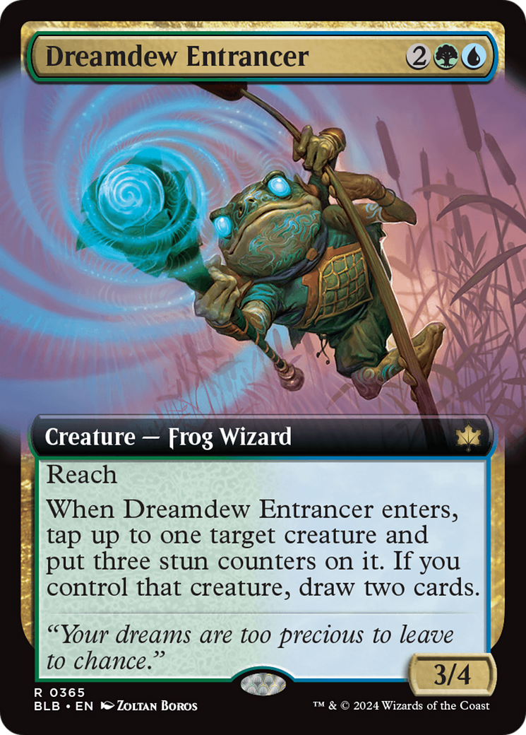 Dreamdew Entrancer (Extended Art) [Bloomburrow] | Tabernacle Games