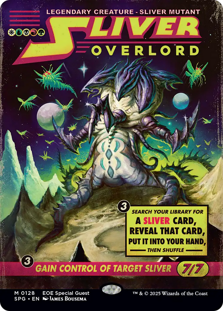 Sliver Overlord (Showcase) [Edge of Eternities Special Guests] | Tabernacle Games
