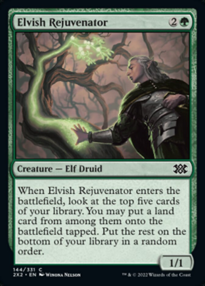 Elvish Rejuvenator [Double Masters 2022] | Tabernacle Games