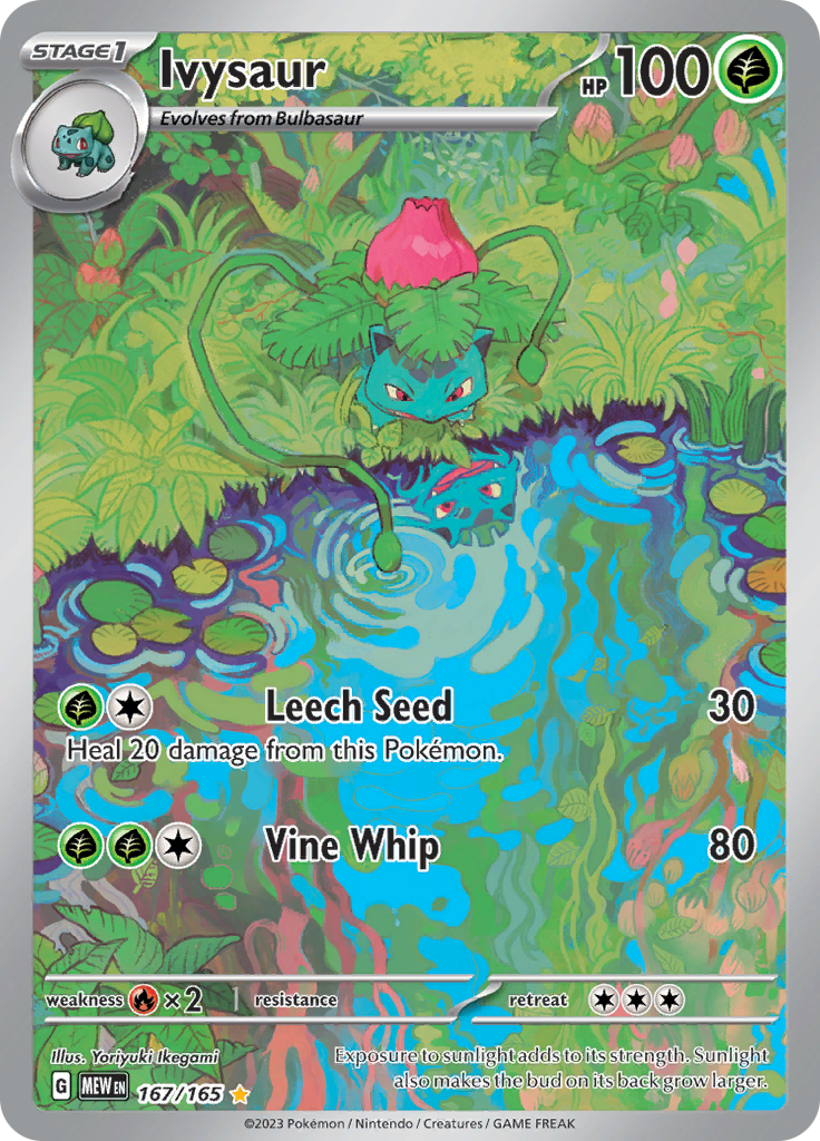 Ivysaur (167/165) [Scarlet & Violet 151] | Tabernacle Games