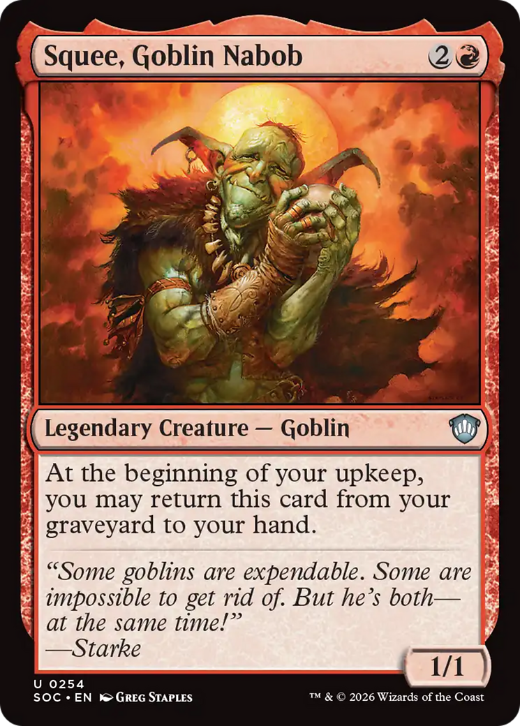 Squee, Goblin Nabob [Secrets of Strixhaven Commander] | Tabernacle Games