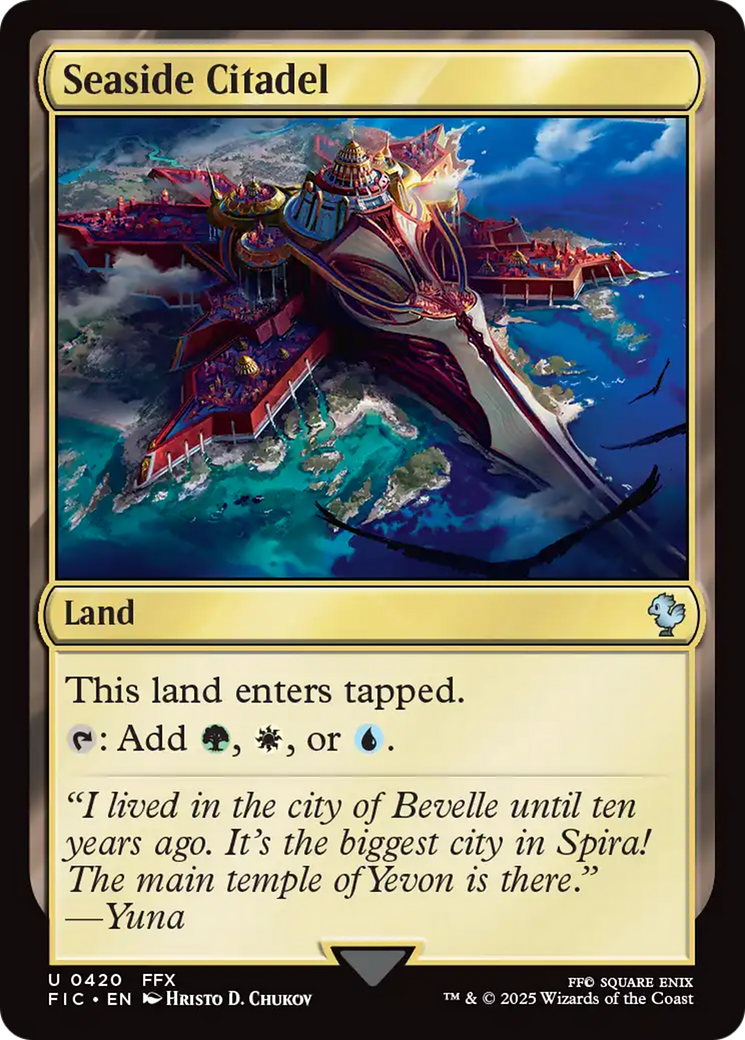 Seaside Citadel [FINAL FANTASY Commander] | Tabernacle Games
