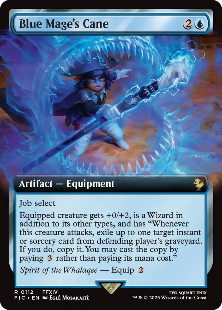 Blue Mage's Cane (Extended Art) [FINAL FANTASY Commander] | Tabernacle Games