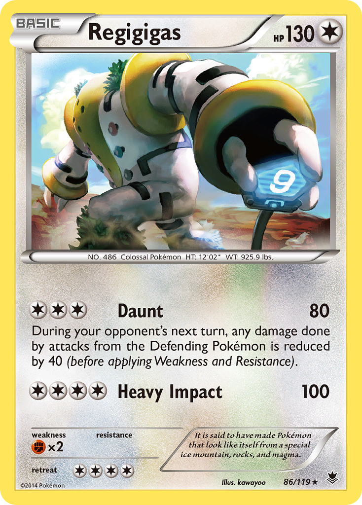 Regigigas (86/119) [XY: Phantom Forces] | Tabernacle Games